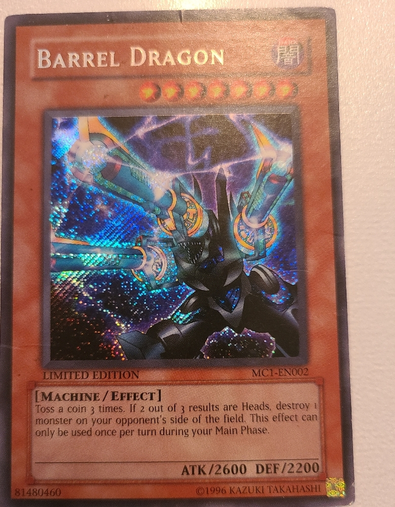 Yugioh Barrel Dragon